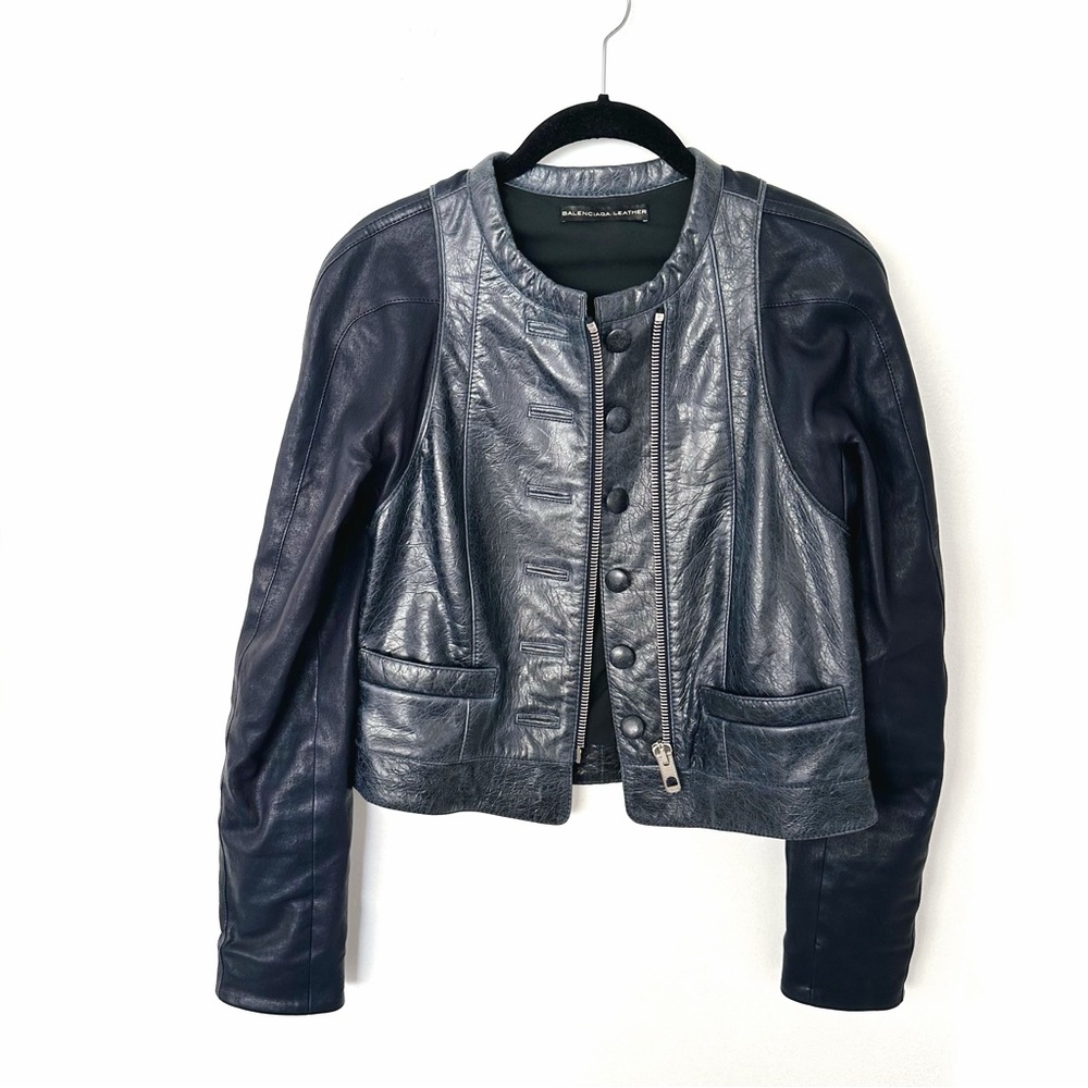 BALENCIAGA LEATHER JACKET